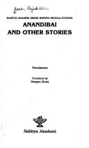 Cover of: Anandibai and Other Stories | Parashuram