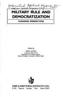 Cover of: Military Rule and Democratization