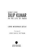 Cover of: Nehru's Hero DIlip Kumar by Meghnad Desai