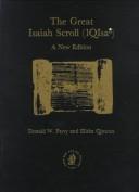 Cover of: The great Isaiah scroll (1QIsaa) by edited by Donald W. Parry and Elisha Qimron.