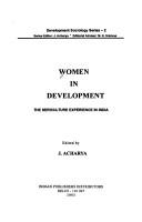 Cover of: Women in Development by ACHARYA J