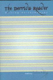 Cover of: Derrida Reader by Jacques Derrida