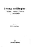 Cover of: Science and Empire by edited by Deepak Kumar.