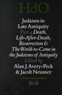 Cover of: Judaism in Late Antiquity by Alan J. Avery-Peck