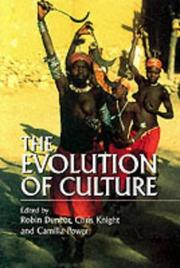 Cover of: The Evolution of Culture by R. I. M. Dunbar