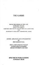Cover of: The Karbis: from the papers of the late Edward Stack