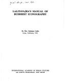 Lalitavajra's manual of Buddhist iconography by Rol-paʼi-rdo-rje Lcaṅ-skya II, Rol-paʼi-rdo-rje Lcaṅ-skya II, Lokesh Chandra, Sushama Lohia