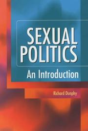 Cover of: Sexual Politics by Richard Dunphy