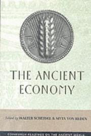 The ancient economy by Walter Scheidel, Sitta von Reden