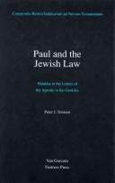 Cover of: Paul and the Jewish Law by 