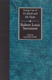 Cover of: Strange case of Dr Jekyll and Mr Hyde by Robert Louis Stevenson