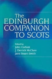 Cover of: The Edinburgh companion to Scots by edited by John Corbett, J. Derrick McClure and Jane Stuart-Smith.