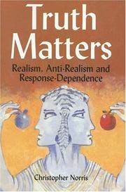 Cover of: Truth Matters by Christopher Norris