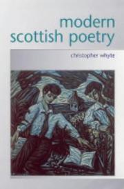 Cover of: Modern Scottish Poetry by Christopher Whyte