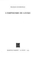 Cover of: L'empirisme de Locke (International Archives of the History of Ideas / Archives internationales d'histoire des idées)