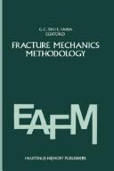 Cover of: Fracture Mechanics Methodology by 