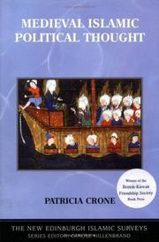 Cover of: Medieval Islamic Political Thought (New Edinburgh Islamic Surveys) by Patricia Crone