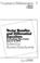 Cover of: Vector Bundles and Differential Equations