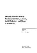 Airways Smooth Muscle by D. Ed. Raeburn