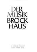 Cover of: Der Musik-Brockhaus. by 