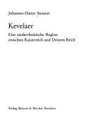 Cover of: Kevelaer by Johannes-Dieter Steinert