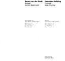 Cover of: Bauen Vor Der Stadt: Beispiel, Kanton Basel-Land