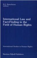 Cover of: International law and fact-finding in the field of human rights