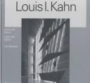 Cover of: Louis I. Kahn by Urs Büttiker