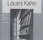 Cover of: Louis I. Kahn