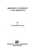 Cover of: Research in Indology: a new perspective