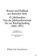 Cover of: Russen und Russland aus deutscher Sicht by Gerd Koenen