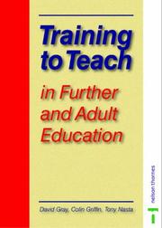 Cover of: Training to Teach in Further and Adult Education (Teacher Training)