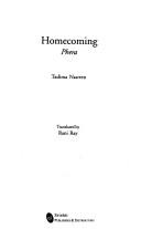 Cover of: Homecoming = by Tasalimā Nāsarina