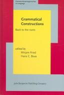 Front cover of Grammatical Constructions by Unknown