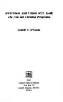 Cover of: Awareness and Union with God by Rudolf V. D'Souza, Rudolf V. D'Souza