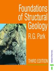 Cover of: Foundation of Structural Geology by Professor Park