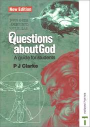 Cover of: Questions About God: A Guide for Students