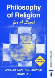 Cover of: Philosophy of Religion for a Level