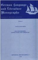 Cover of: Von Kuerenberg: Edition, Notes, and Commentary (German Language & Literature Monographs Series, 4)