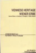 Cover of: Karl Bühler's theory of language: proceedings of the conferences held at Kirchberg, August 26, 1984 and Essen, November 21-24, 1984