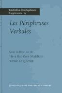 Cover of: Les périphrases verbales by sous rédaction de Hava Bat-Zeev Shyldkrot, Nicole le Querler.