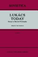Cover of: Lukács Today | Tom Rockmore