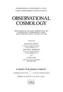 Cover of: Observational Cosmology (International Astronomical Union Symposia)