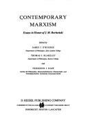 Cover of: Contemporary Marxism: essays in honor of J.M. Bocheński