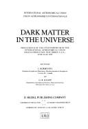 Cover of: Dark Matter in the Universe (International Astronomical Union Symposia) by 