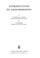 Cover of: Introduction to Geochemistry (Geophysics and Astrophysics Monographs)