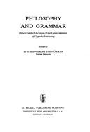 Cover of: Philosophy and Grammar (Synthese Library) by Stig Kanger, S. Kanger, Sven Öhman