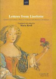 Cover of: Letters from Liselotte