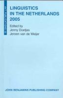 Cover of: Linguistics in the Netherlands 2005 (Avt Publications) by Jenny Doetjes