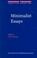 Cover of: Minimalist Essays (Linguistik Aktuell / Linguistics Today)